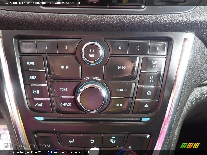 Quicksilver Metallic / Ebony 2015 Buick Encore Convenience