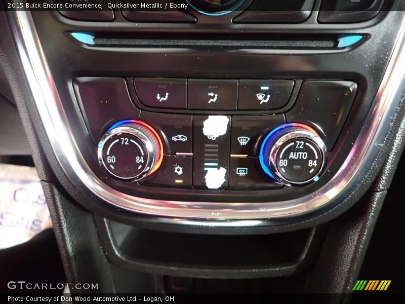 Quicksilver Metallic / Ebony 2015 Buick Encore Convenience