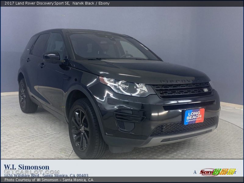 Narvik Black / Ebony 2017 Land Rover Discovery Sport SE