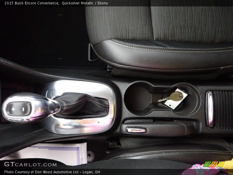 Quicksilver Metallic / Ebony 2015 Buick Encore Convenience