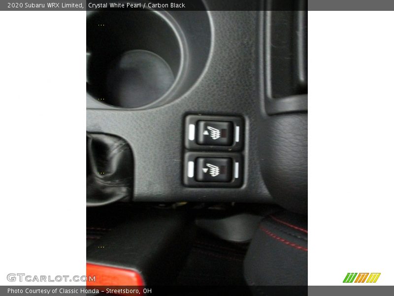 Crystal White Pearl / Carbon Black 2020 Subaru WRX Limited