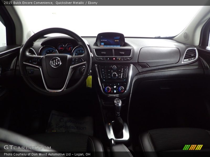 Quicksilver Metallic / Ebony 2015 Buick Encore Convenience