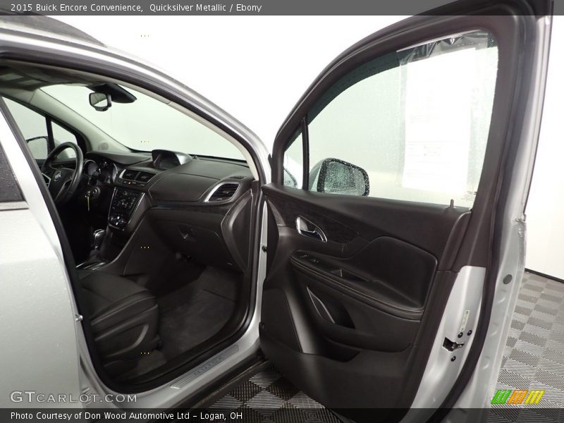 Quicksilver Metallic / Ebony 2015 Buick Encore Convenience