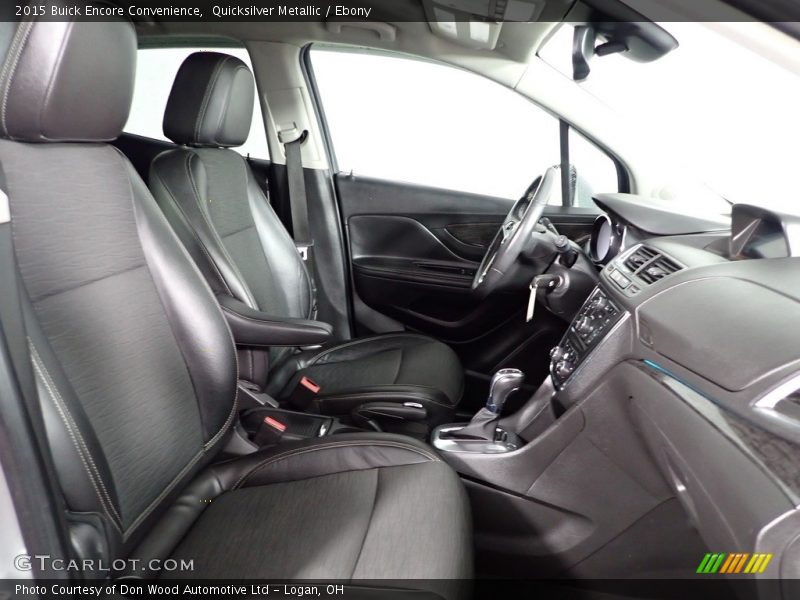Quicksilver Metallic / Ebony 2015 Buick Encore Convenience
