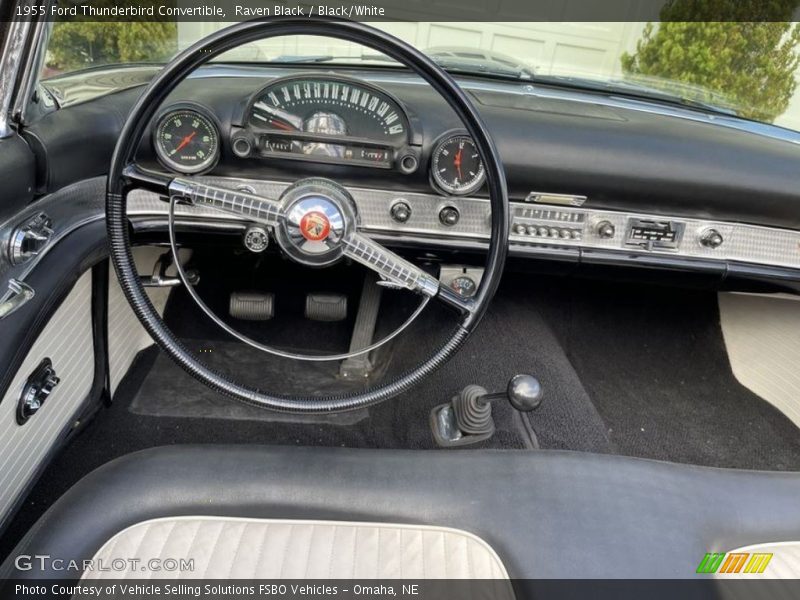 Dashboard of 1955 Thunderbird Convertible