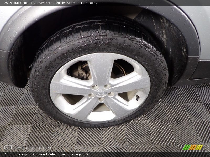 Quicksilver Metallic / Ebony 2015 Buick Encore Convenience
