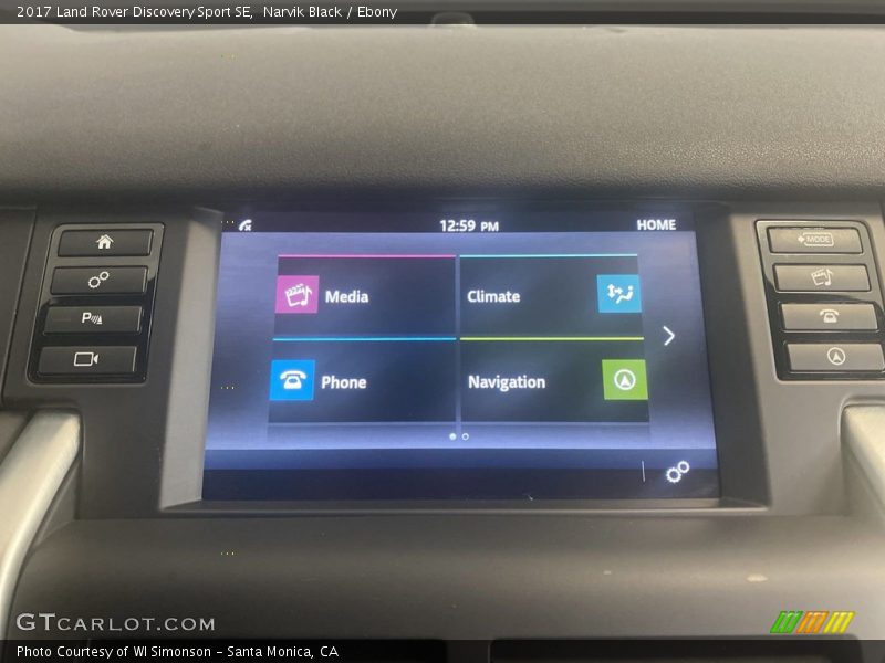 Narvik Black / Ebony 2017 Land Rover Discovery Sport SE