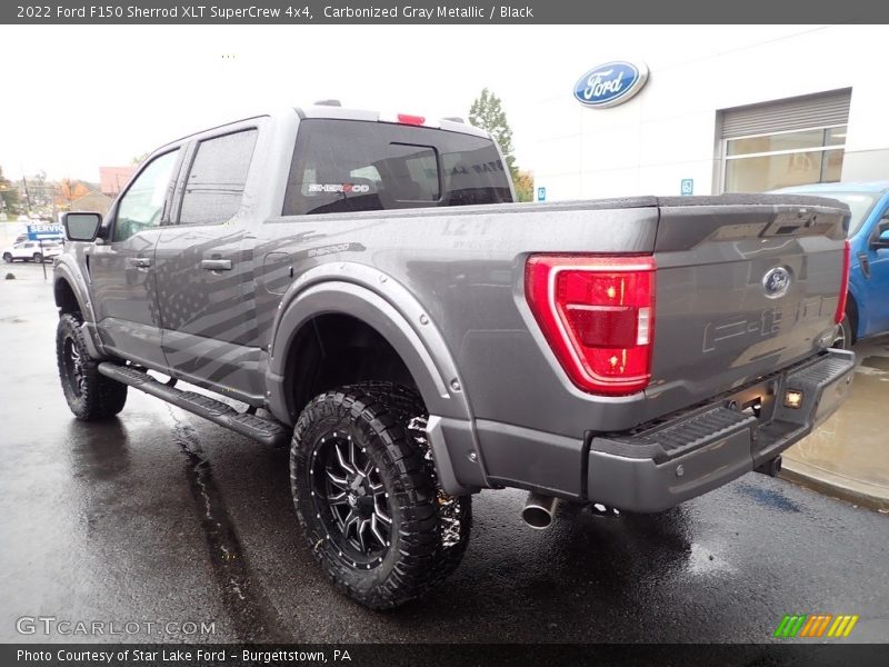 Carbonized Gray Metallic / Black 2022 Ford F150 Sherrod XLT SuperCrew 4x4