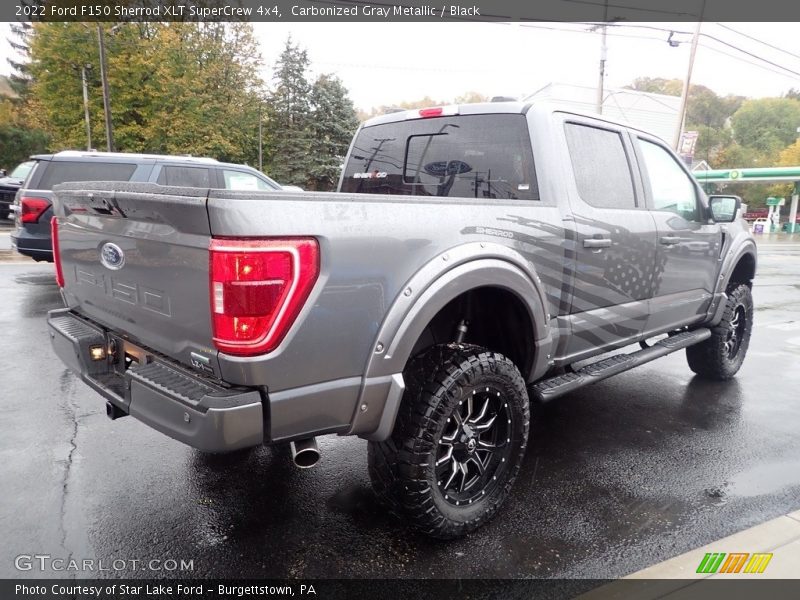 Carbonized Gray Metallic / Black 2022 Ford F150 Sherrod XLT SuperCrew 4x4