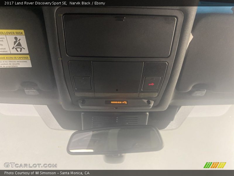Narvik Black / Ebony 2017 Land Rover Discovery Sport SE