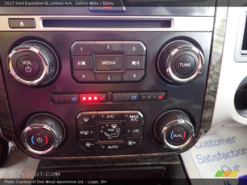 Oxford White / Ebony 2017 Ford Expedition EL Limited 4x4