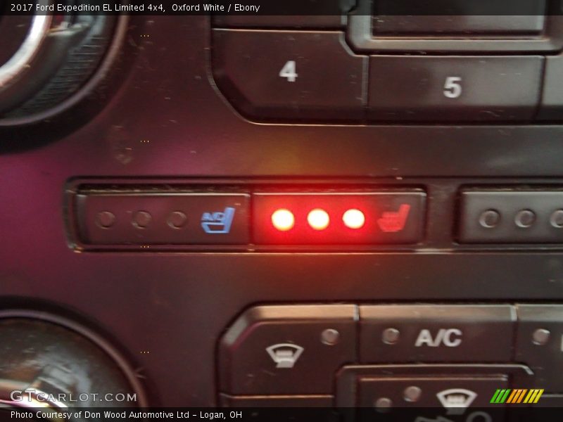 Oxford White / Ebony 2017 Ford Expedition EL Limited 4x4