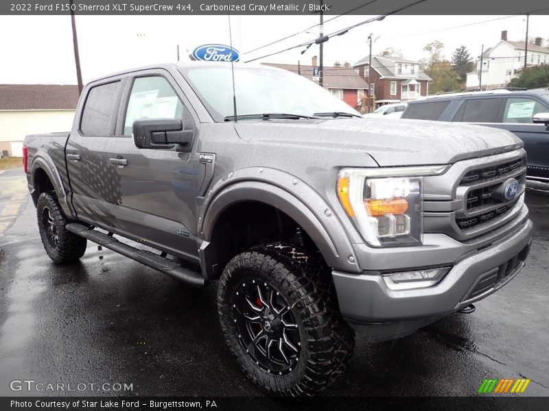 Carbonized Gray Metallic / Black 2022 Ford F150 Sherrod XLT SuperCrew 4x4