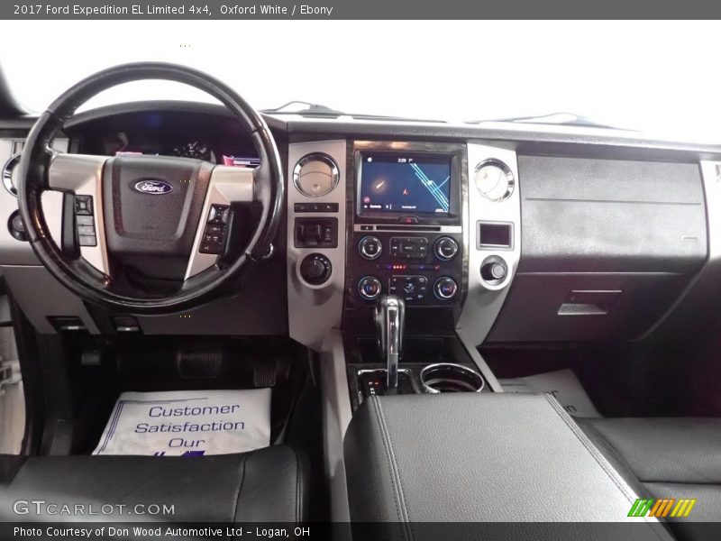 Oxford White / Ebony 2017 Ford Expedition EL Limited 4x4