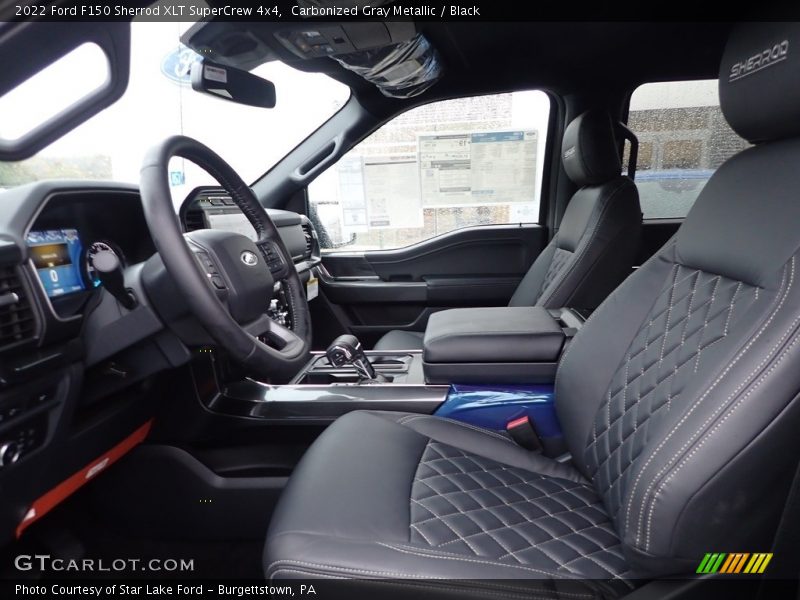 Carbonized Gray Metallic / Black 2022 Ford F150 Sherrod XLT SuperCrew 4x4