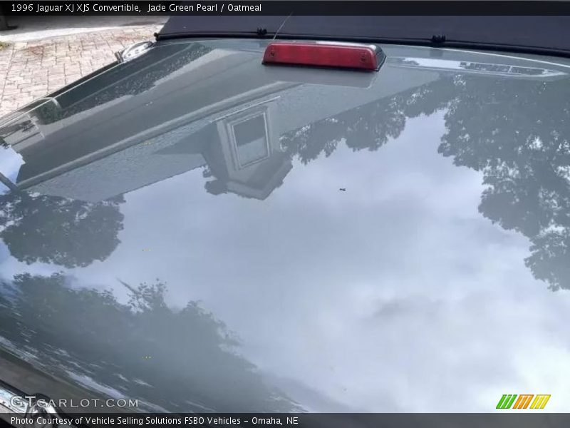 Jade Green Pearl / Oatmeal 1996 Jaguar XJ XJS Convertible