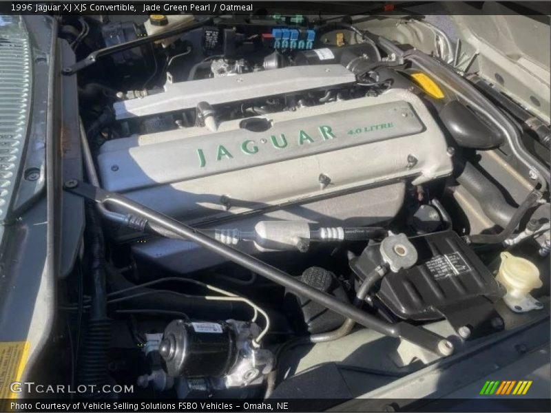  1996 XJ XJS Convertible Engine - 4.0 Liter DOHC 24-Valve Inline 6 Cylinder