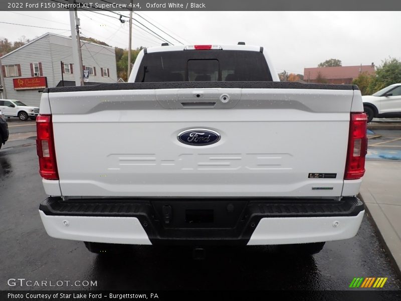 Oxford White / Black 2022 Ford F150 Sherrod XLT SuperCrew 4x4