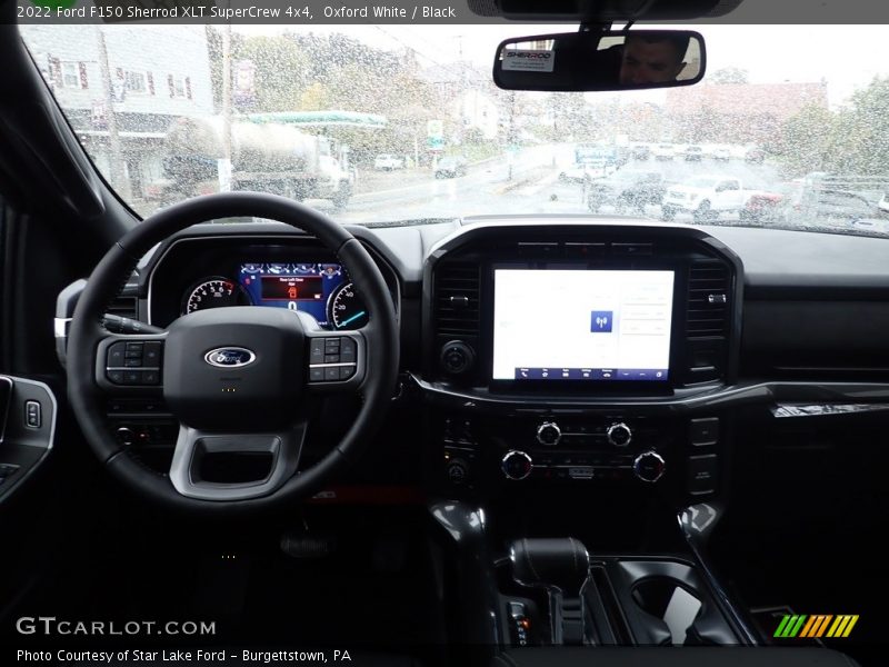 Oxford White / Black 2022 Ford F150 Sherrod XLT SuperCrew 4x4
