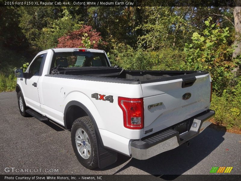 Oxford White / Medium Earth Gray 2016 Ford F150 XL Regular Cab 4x4