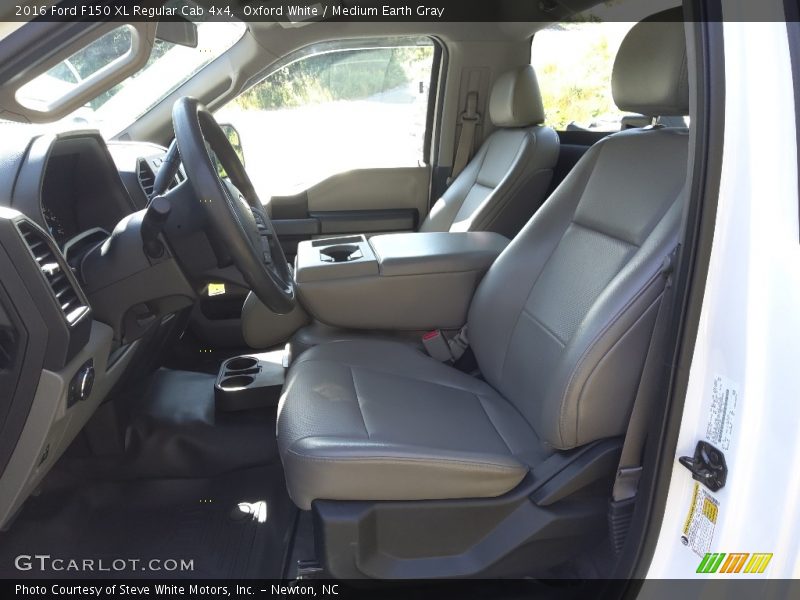 Front Seat of 2016 F150 XL Regular Cab 4x4