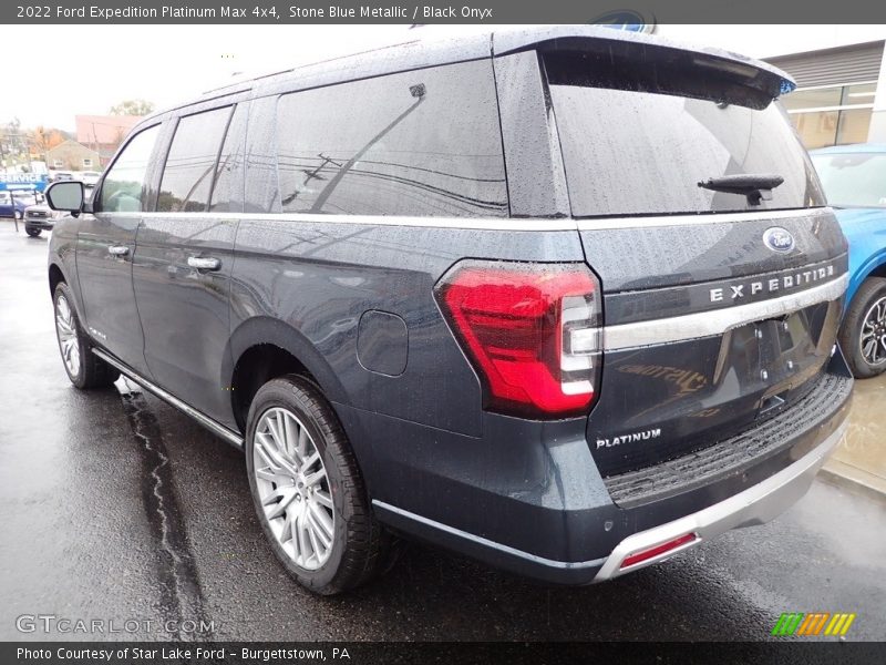 Stone Blue Metallic / Black Onyx 2022 Ford Expedition Platinum Max 4x4