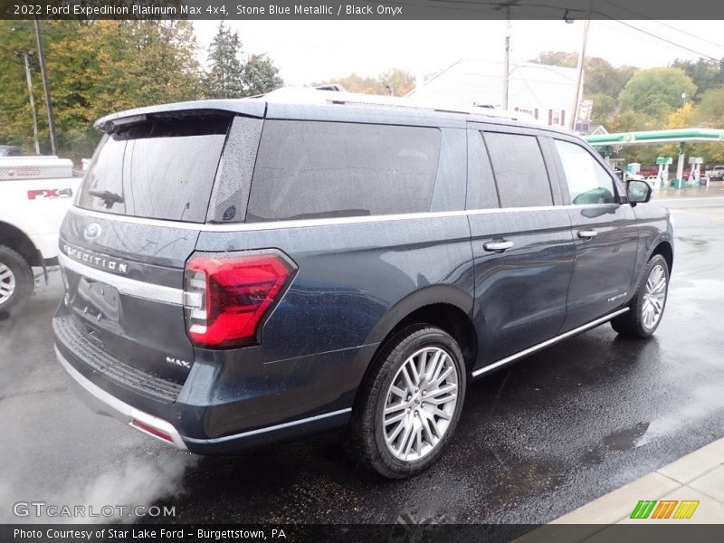 Stone Blue Metallic / Black Onyx 2022 Ford Expedition Platinum Max 4x4