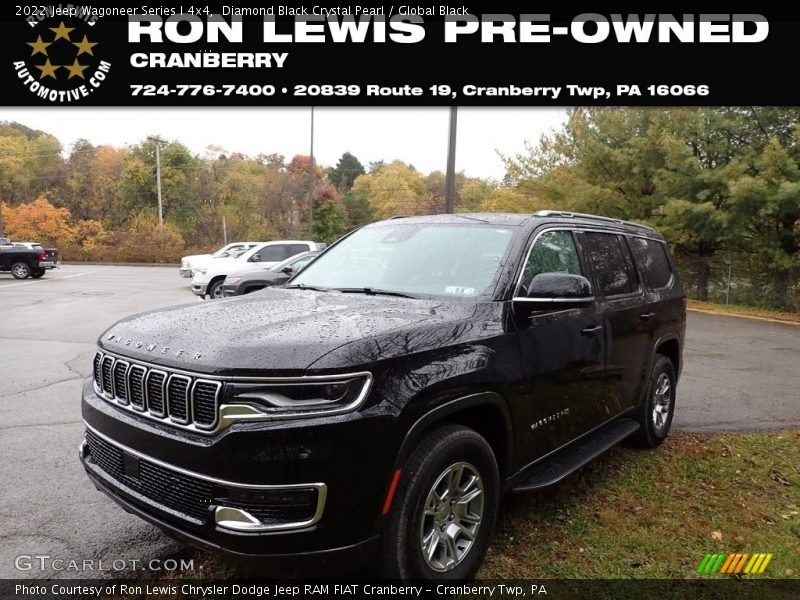 Diamond Black Crystal Pearl / Global Black 2022 Jeep Wagoneer Series I 4x4