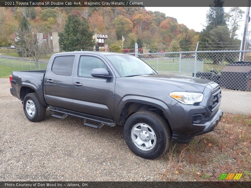 Front 3/4 View of 2021 Tacoma SR Double Cab 4x4