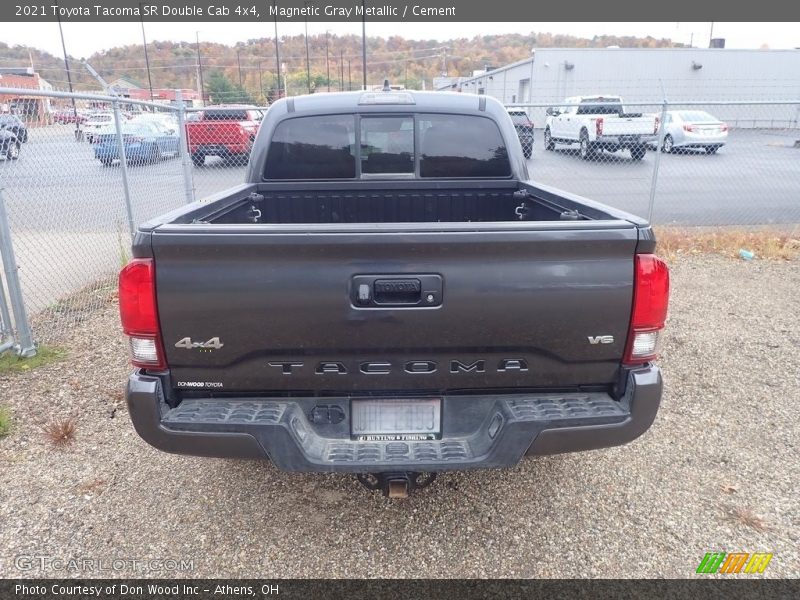 Magnetic Gray Metallic / Cement 2021 Toyota Tacoma SR Double Cab 4x4