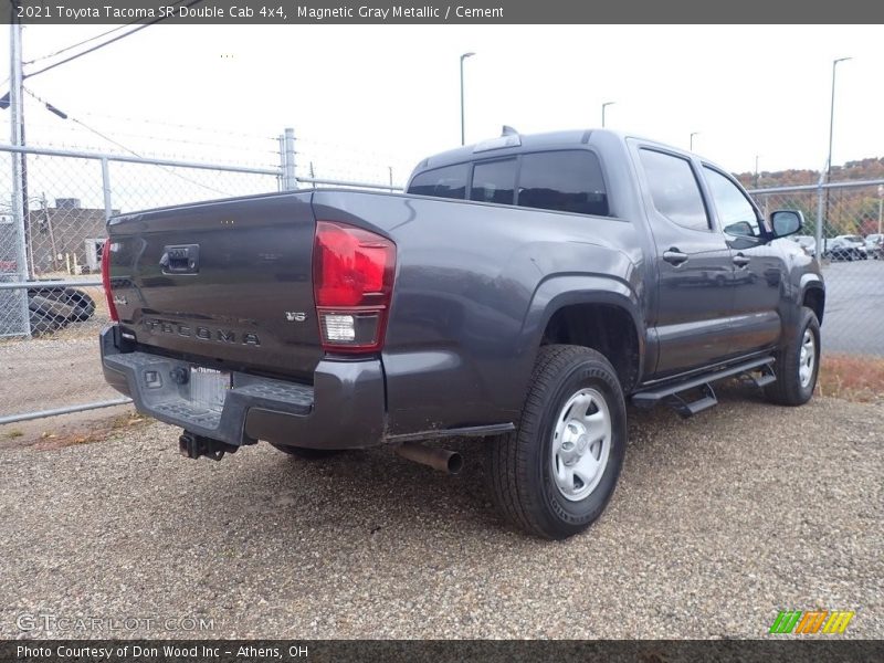 Magnetic Gray Metallic / Cement 2021 Toyota Tacoma SR Double Cab 4x4