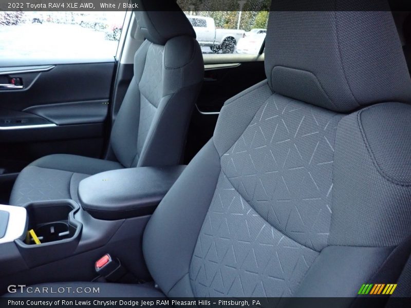 White / Black 2022 Toyota RAV4 XLE AWD
