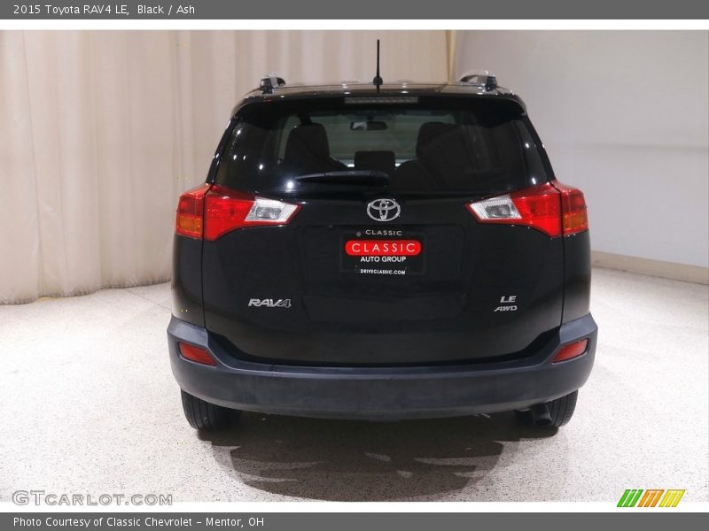 Black / Ash 2015 Toyota RAV4 LE