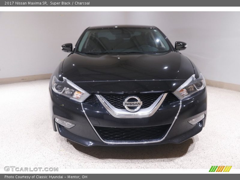 Super Black / Charcoal 2017 Nissan Maxima SR