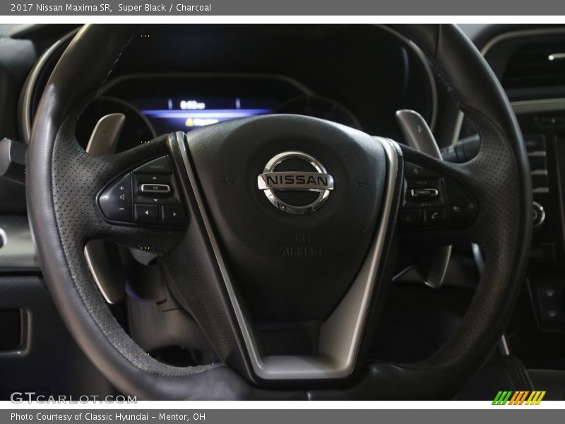 Super Black / Charcoal 2017 Nissan Maxima SR