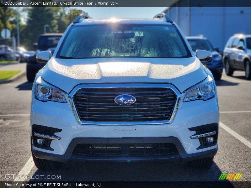 Crystal White Pearl / Warm Ivory 2020 Subaru Ascent Limited