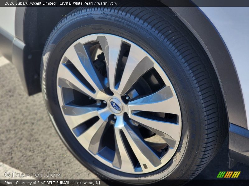 Crystal White Pearl / Warm Ivory 2020 Subaru Ascent Limited