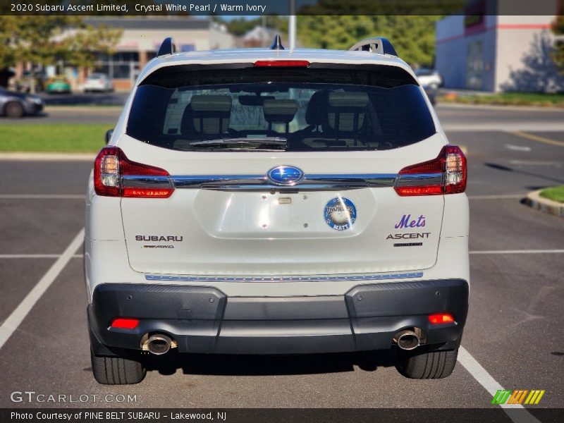 Crystal White Pearl / Warm Ivory 2020 Subaru Ascent Limited