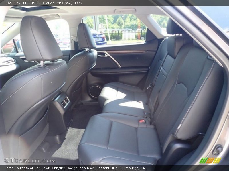Cloudburst Gray / Black 2022 Lexus RX 350L