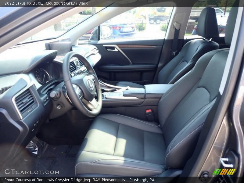 Cloudburst Gray / Black 2022 Lexus RX 350L