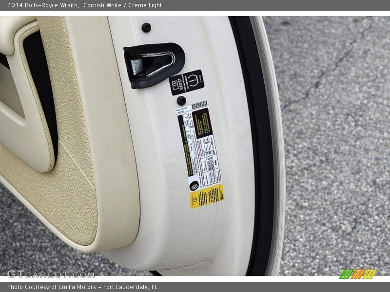 Cornish White / Creme Light 2014 Rolls-Royce Wraith
