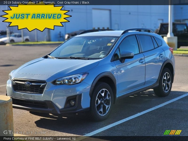Cool Gray Khaki / Black 2019 Subaru Crosstrek 2.0i Premium
