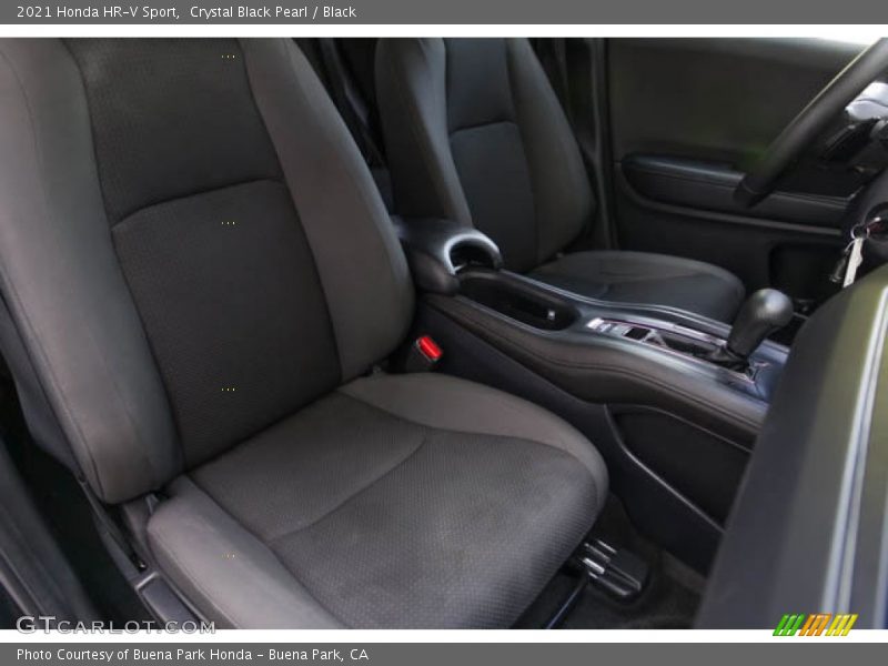 Crystal Black Pearl / Black 2021 Honda HR-V Sport