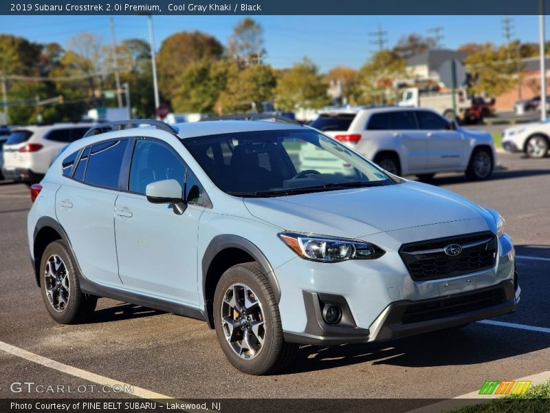 Cool Gray Khaki / Black 2019 Subaru Crosstrek 2.0i Premium