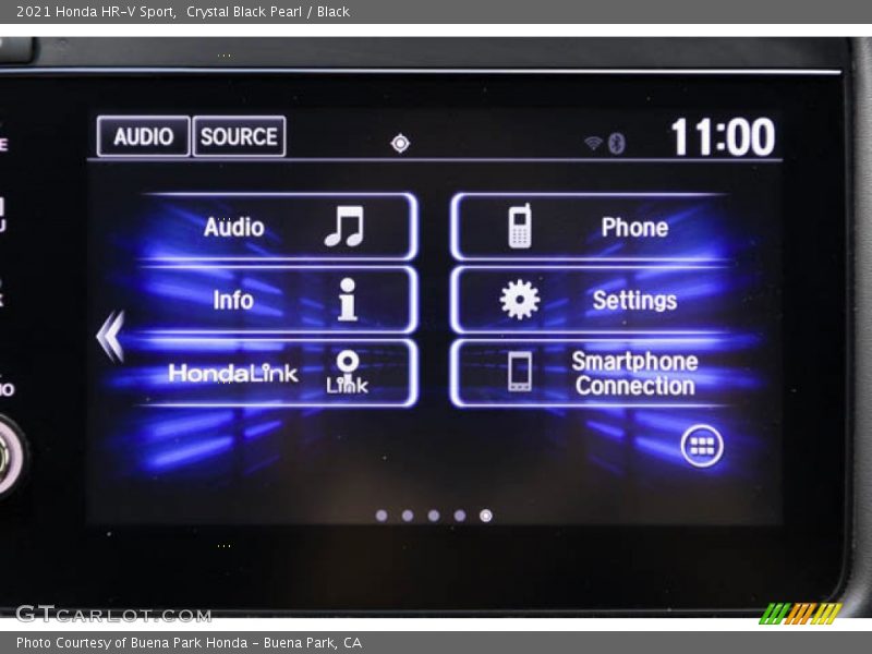 Crystal Black Pearl / Black 2021 Honda HR-V Sport