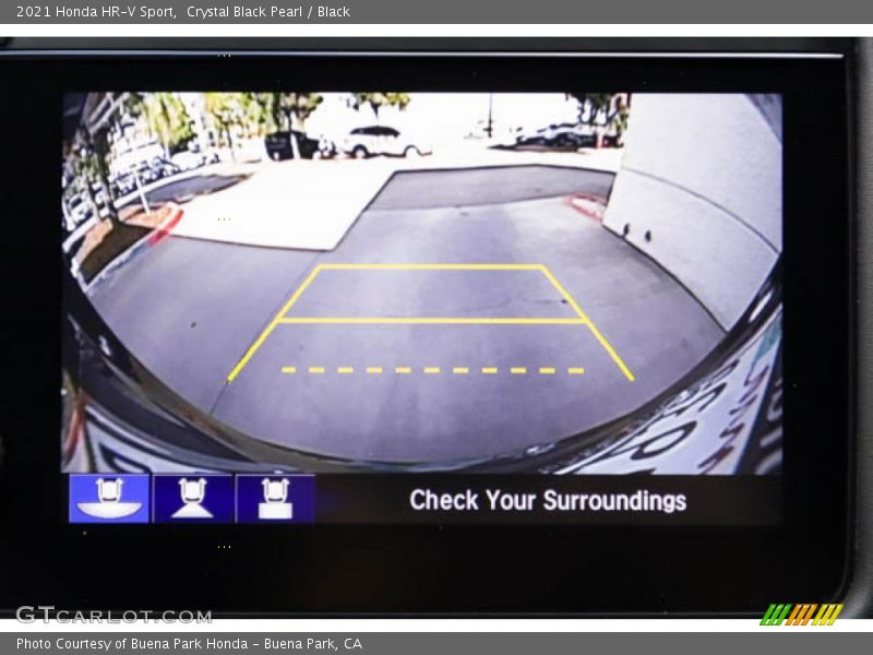 Crystal Black Pearl / Black 2021 Honda HR-V Sport