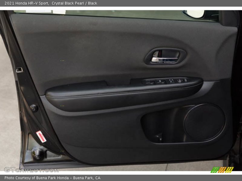 Crystal Black Pearl / Black 2021 Honda HR-V Sport