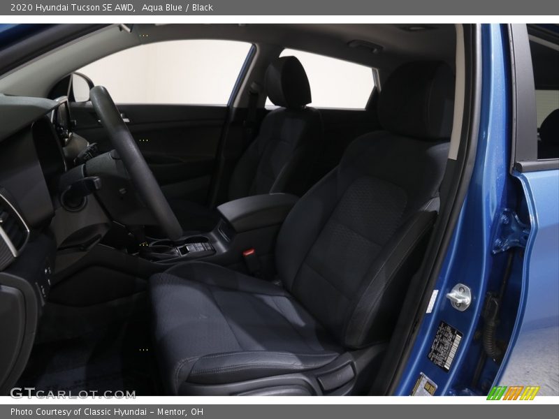Aqua Blue / Black 2020 Hyundai Tucson SE AWD