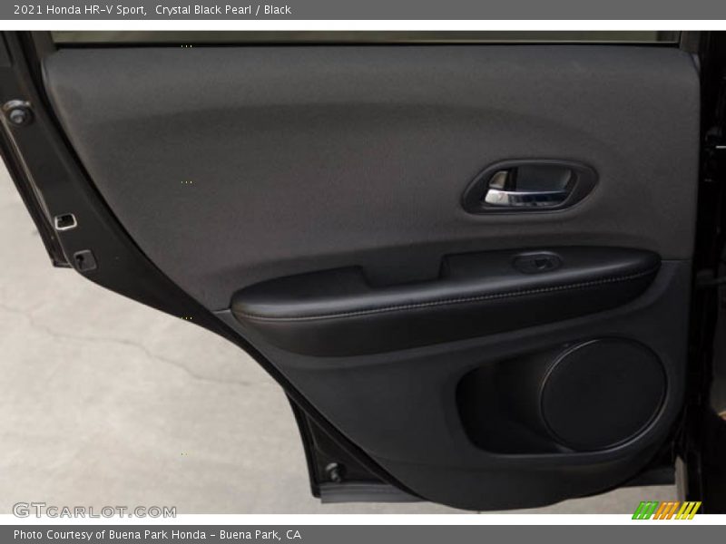 Crystal Black Pearl / Black 2021 Honda HR-V Sport