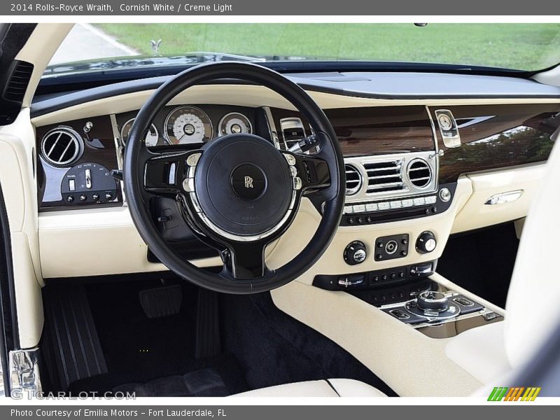 Dashboard of 2014 Wraith 